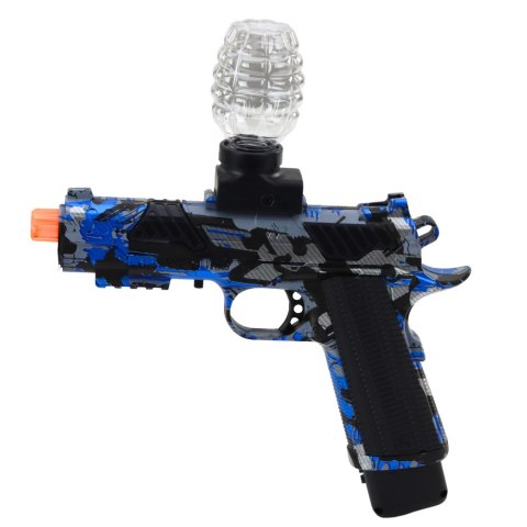 LEAN Toys Pistolet Elektryczny Na Kulki Wodne Grafitti Niebieski LEAN Toys Pistolet Elektryczny Na Kulki Wodne Grafitti Niebieski