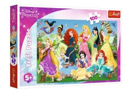 Trefl Puzzle Puzzle - 100 - Czarujące Księżniczki - Disney Princess Trefl 16417
