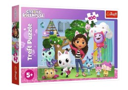 Trefl Puzzle Puzzle - 100 - Koci Domek Gabi - Universal Gabbys Dollhouse 16464