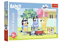 Trefl Puzzle Puzzle - 100 - Wesoły świat Bluey - BBC BlueyFSC Mix 70% 16471