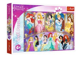 Trefl Puzzle Puzzle - 160 - Portrety Księżniczek - Disney Princess Trefl 15407