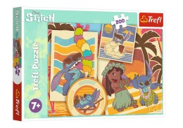 Trefl Puzzle Puzzle - 200 - Muzyczny świat Lilo and Stitch - Disney Lilo and Stitch Trefl 13304