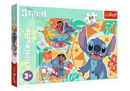 Trefl Puzzle Puzzle - 24 Maxi - Wesoły dzień Lilo and Stitch - Disney Lilo and Stitch 14365
