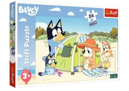 Trefl Puzzle Puzzle - 24 Maxi - Wspaniały dzień Bluey Trefl 14357