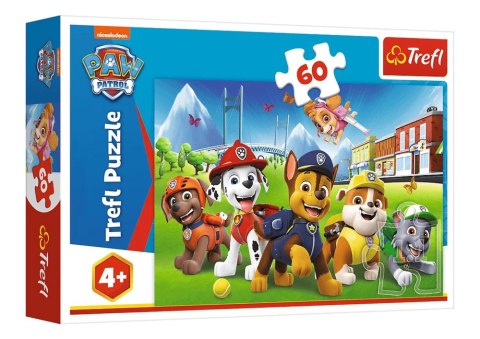 Trefl Puzzle Puzzle - 60 - Paw Patrol na polanie - Trefl 17375