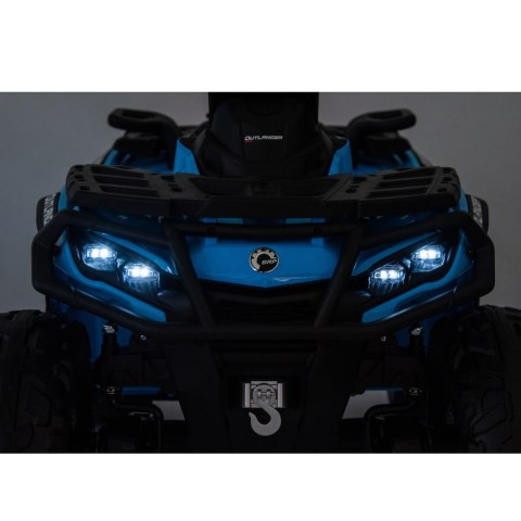 LEAN CARS Quad Can Am Outlander 4x4 DK-CA005 Niebieski LEAN CARS Quad Can Am Outlander 4x4 DK-CA005 Niebieski