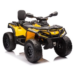 LEAN CARS Quad Can Am Outlander 4x4 DK-CA005 Żółty