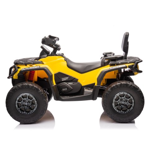 LEAN CARS Quad Can Am Outlander 4x4 DK-CA005 Żółty LEAN CARS Quad Can Am Outlander 4x4 DK-CA005 Żółty
