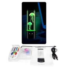 LEAN Lampka Ledowa z Meduzami Ozdobna Na Baterie Kabel USB