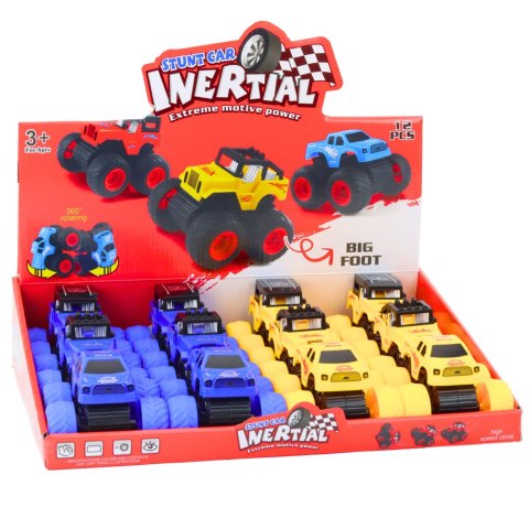 LEAN TOYS Autko Terenowe Wspinaczkowe Z Napędem Żółty Niebieski LEAN TOYS Autko Terenowe Wspinaczkowe Z Napędem Żółty Niebieski