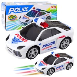 LEAN TOYS Auto Policyjne Radiowóz Interaktywny Światła Dźwięki