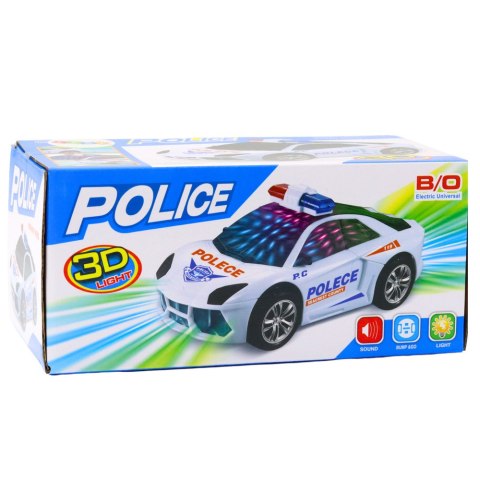 LEAN TOYS Auto Policyjne Radiowóz Interaktywny Światła Dźwięki LEAN TOYS Auto Policyjne Radiowóz Interaktywny Światła Dźwięki