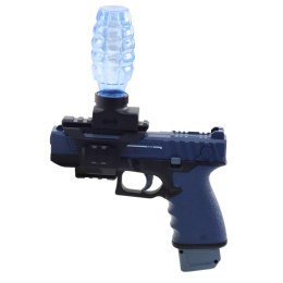 LEAN Toys Automatyczny Pistolet Na Kulki Wodne Żelowe Glock Niebieski