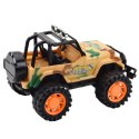 LEAN Toys Duży Samochód Terenowy Militarny Off-Road Beżowy