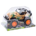 LEAN Toys Duży Samochód Terenowy Militarny Off-Road Beżowy