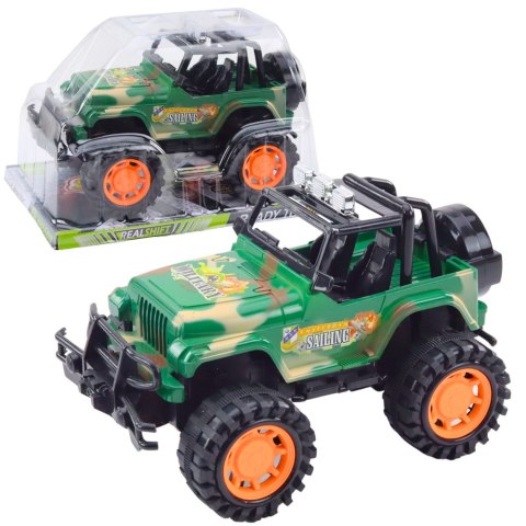 LEAN Toys Duży Samochód Terenowy Militarny Off-Road Zielony LEAN Toys Duży Samochód Terenowy Militarny Off-Road Zielony