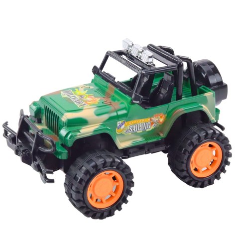 LEAN Toys Duży Samochód Terenowy Militarny Off-Road Zielony LEAN Toys Duży Samochód Terenowy Militarny Off-Road Zielony