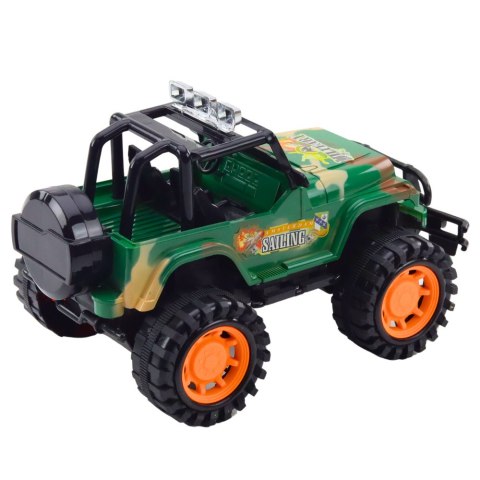 LEAN Toys Duży Samochód Terenowy Militarny Off-Road Zielony LEAN Toys Duży Samochód Terenowy Militarny Off-Road Zielony