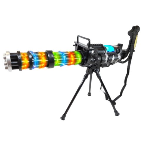 LEAN Toys Karabin Snajperski Stojak Światła Dźwięki Wibracje Czarny LEAN Toys Karabin Snajperski Stojak Światła Dźwięki Wibracje Czarny