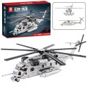 LEAN Toys Klocki Konstrukcyjne Śmigłowiec Transportowy Helikopter 2192el