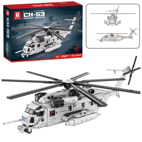 LEAN Toys Klocki Konstrukcyjne Śmigłowiec Transportowy Helikopter 2192el LEAN Toys Klocki Konstrukcyjne Śmigłowiec Transportowy Helikopter 2192el