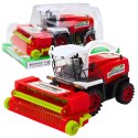 LEAN Toys Kombajn Rolniczy Farmerski Z Hederem Napęd Czerwony