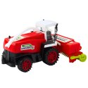 LEAN Toys Kombajn Rolniczy Farmerski Z Hederem Napęd Czerwony
