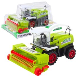 LEAN Toys Kombajn Rolniczy Zabawkowy Ruchomy Z Napędem Zielony