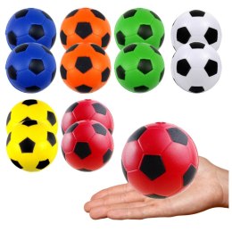 LEAN Toys Piłeczki Antystresowe Do Odbijania Zestaw 12 szt Kolorowe 6,5cm