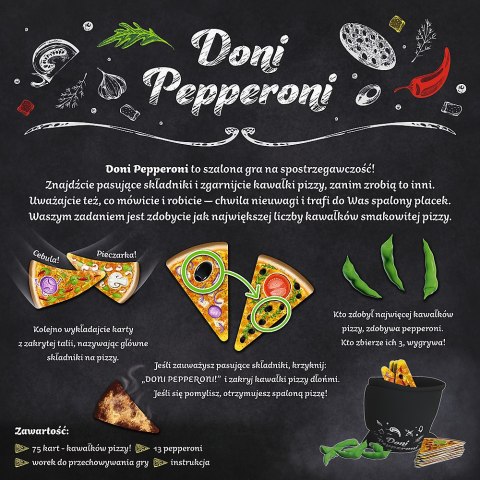 Trefl Gry "GRA - Doni Pepperoni" Trefl 02442 Trefl Gry "GRA - Doni Pepperoni" Trefl 02442