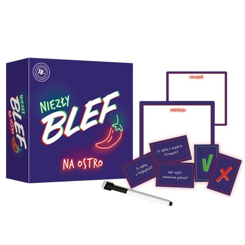 Trefl Gry GRA - Niezły blef na ostro Trefl 02302 Trefl Gry GRA - Niezły blef na ostro Trefl 02302