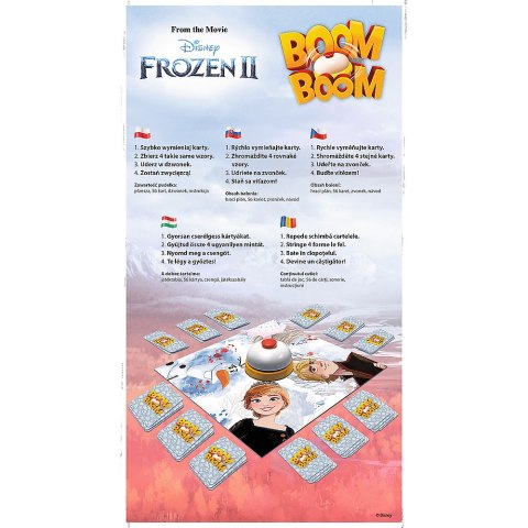 Trefl Gry Gra Boom Boom - Kraina Lodu 2 Trefl 01912 Trefl Gry Gra Boom Boom - Kraina Lodu 2 Trefl 01912