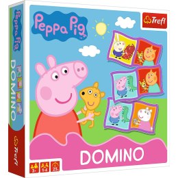 Trefl Gry Gra Domino Peppa Trefl 02066