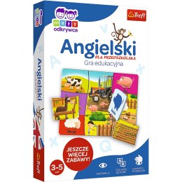 Trefl Gry Gra Edukacyjna Angielski dla przedszkolaka z Serii Mały Odkrywca Trefl 01949