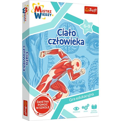 Trefl Gry Gra Edukacyjna Ciało człowieka/ Mistrz Wiedzy Trefl 01957 Trefl Gry Gra Edukacyjna Ciało człowieka/ Mistrz Wiedzy Trefl 01957