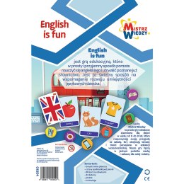 Trefl Gry Gra Edukacyjna English is Fun z Serii Mistrz Wiedzy Trefl 01954