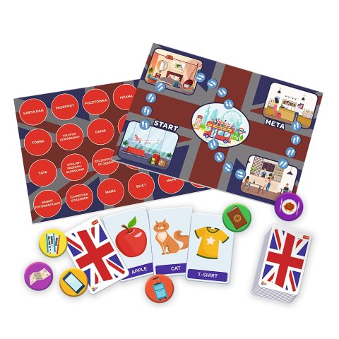 Trefl Gry Gra Edukacyjna English is Fun z Serii Mistrz Wiedzy Trefl 01954 Trefl Gry Gra Edukacyjna English is Fun z Serii Mistrz Wiedzy Trefl 01954