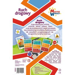 Trefl Gry Gra Edukacyjna Ruch drogowy z Serii Mistrz Wiedzy Trefl 01955