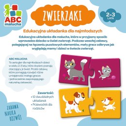 Trefl Gry Gra Edukacyjna Zwierzaki z Serii ABC Malucha Trefl 01940