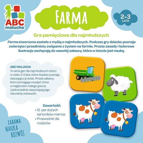 Trefl Gry Gra Farma z Serii ABC Malucha Trefl 01944 Trefl Gry Gra Farma z Serii ABC Malucha Trefl 01944