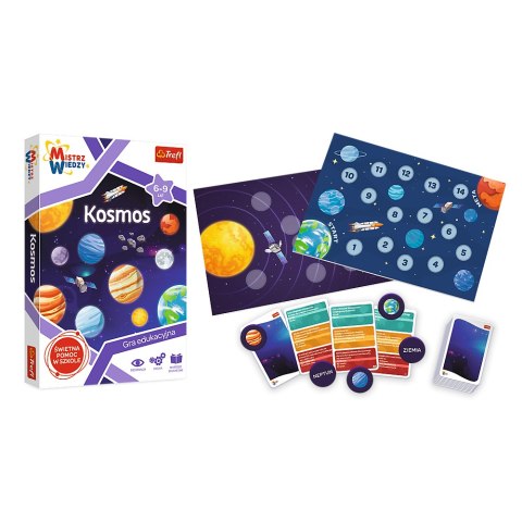Trefl Gry Gra Kosmos z Serii Mistrz Wiedzy Trefl 01956 Trefl Gry Gra Kosmos z Serii Mistrz Wiedzy Trefl 01956