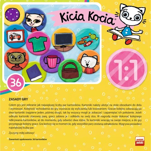 Trefl Gry Gra Memos Kicia Kocia Trefl 01894 Trefl Gry Gra Memos Kicia Kocia Trefl 01894