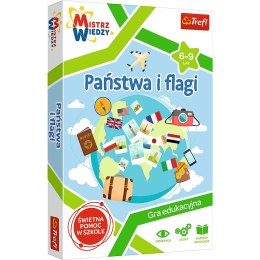 Trefl Gry Gra Państwa i flagi z Serii Mistrz Wiedzy Trefl 01953