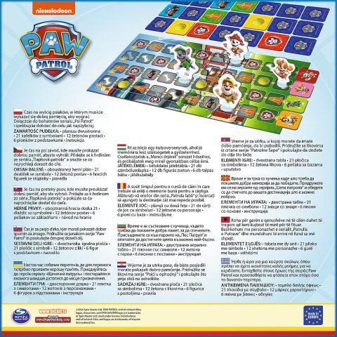 Trefl Gry Gra Paw Patrol Pup Race Boardgame Trefl 02579 Trefl Gry Gra Paw Patrol Pup Race Boardgame Trefl 02579