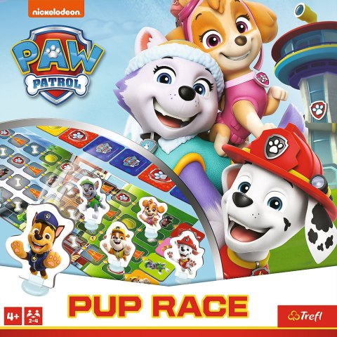 Trefl Gry Gra Paw Patrol Pup Race Boardgame Trefl 02579 Trefl Gry Gra Paw Patrol Pup Race Boardgame Trefl 02579