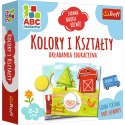 Trefl Gry Gra Układanka Edukacyjna Kolory i kształty z Serii ABC Malucha Trefl 01939