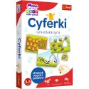 Trefl Gry Gra edukacyjna Cyferki z Serii Mały Odkrywca Trefl 01946