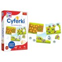 Trefl Gry Gra edukacyjna Cyferki z Serii Mały Odkrywca Trefl 01946