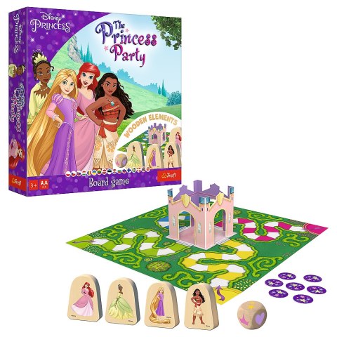 Trefl Gry Gra planszowa Disney The Princess Party 02434 Trefl Gry Gra planszowa Disney The Princess Party 02434