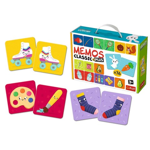 Trefl Gry Memos Classic i Plus, Logic 02272 Trefl Gry Memos Classic i Plus, Logic 02272